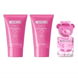 Moschino Toy 2 Bubble Gum Pink Set Shower Gel, Lotion + Perfume